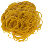 Gummibänder, 2er-Set, natur, Küchengummis, 2 x 50 g