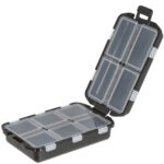 Mini-Kleinteilebox, 10 Fächer, Aufbewahrungsbox, 10 x 3 x 6,5 cm