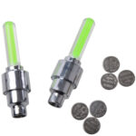 2er-Set Ventilleuchten für Fahrräder und Autos