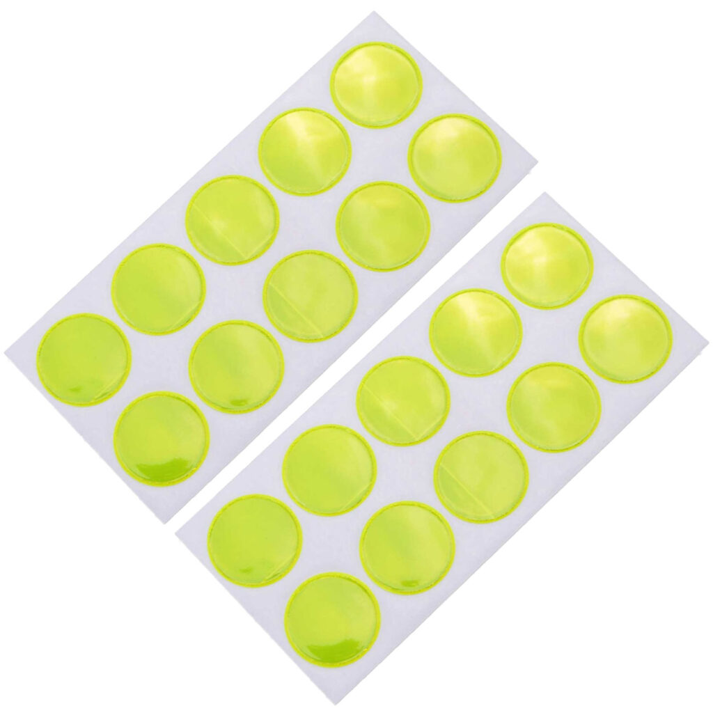 Reflektor-Sticker, 20 Stück, rund Ø 20 mm