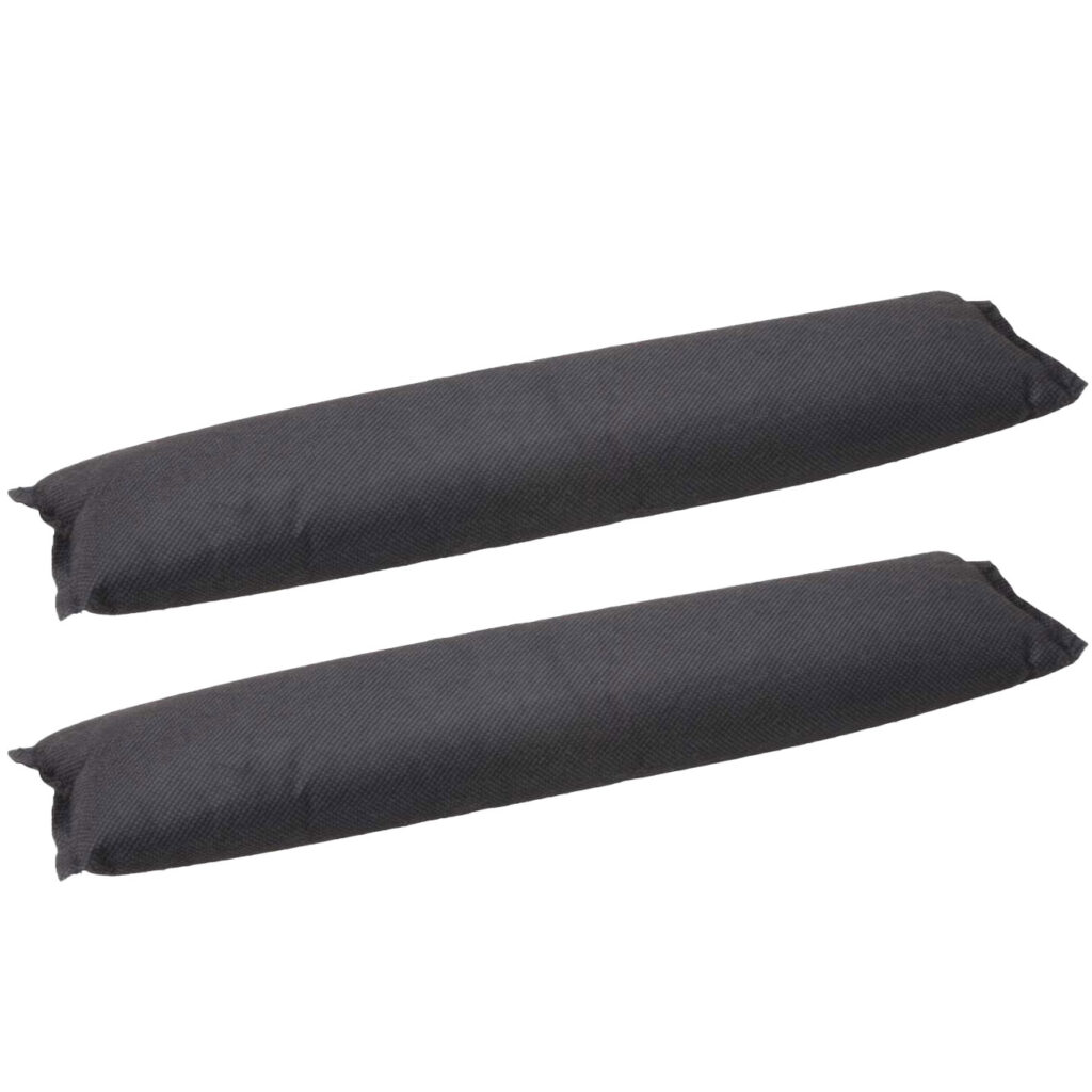 2er-Set Luftentfeuchter mit Silica Gel, 400g, wiederverwendbar, schwarz