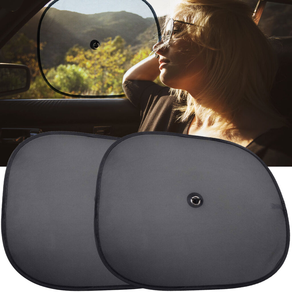 2er-Set Sonnenschutz für die Autoscheibe, 38 x 43,5 cm