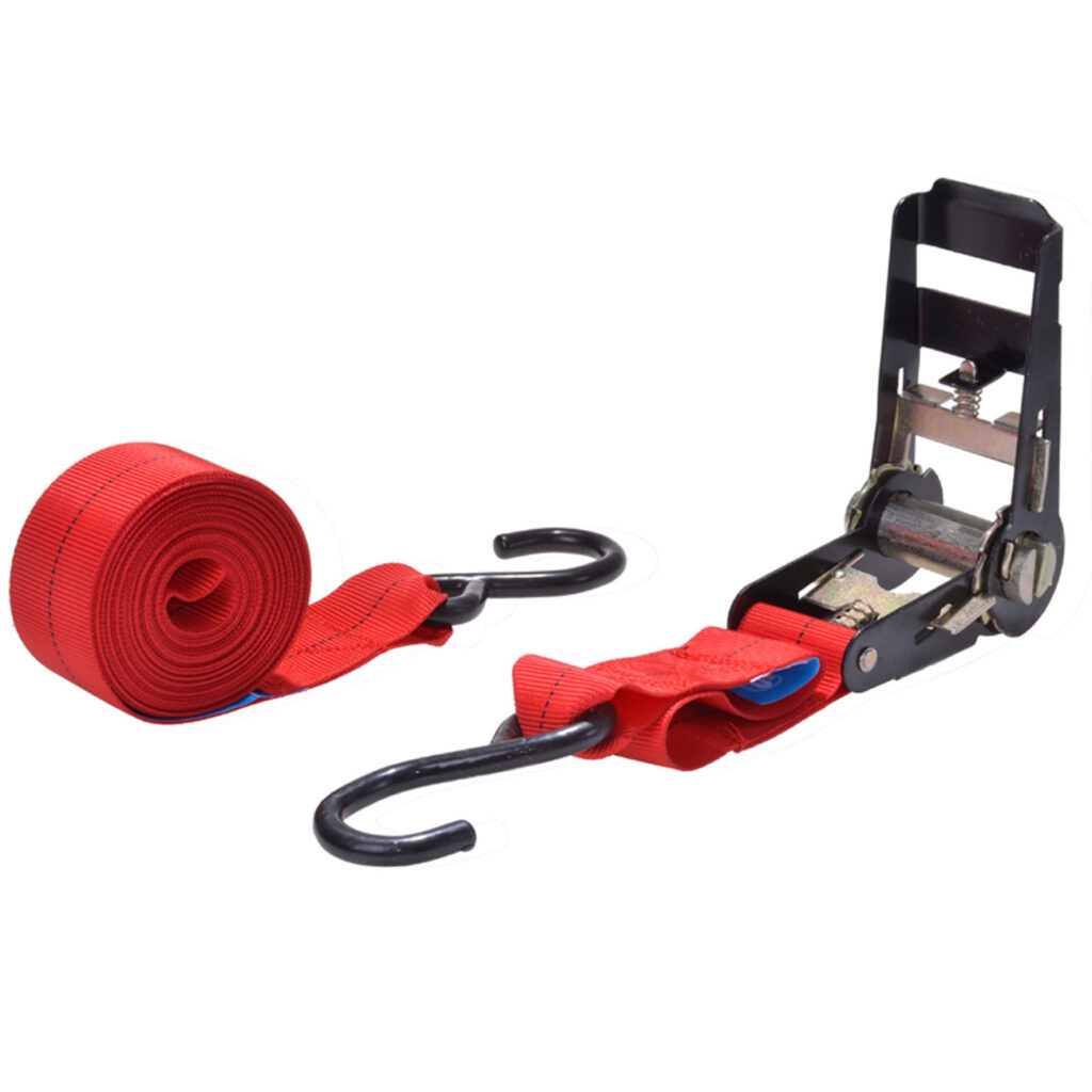 Spanngurt, 6m x 5cm, rot Spanngurt, 6m x 5cm, rot