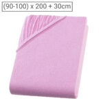 Einzelbett Qualitäts-Jersey Fixleintuch, 100% Baumwolle, rosa, 90 x 200 cm Einzelbett Qualitäts-Jersey Fixleintuch, 100% Baumwolle, rosa, 90 x 200 cm