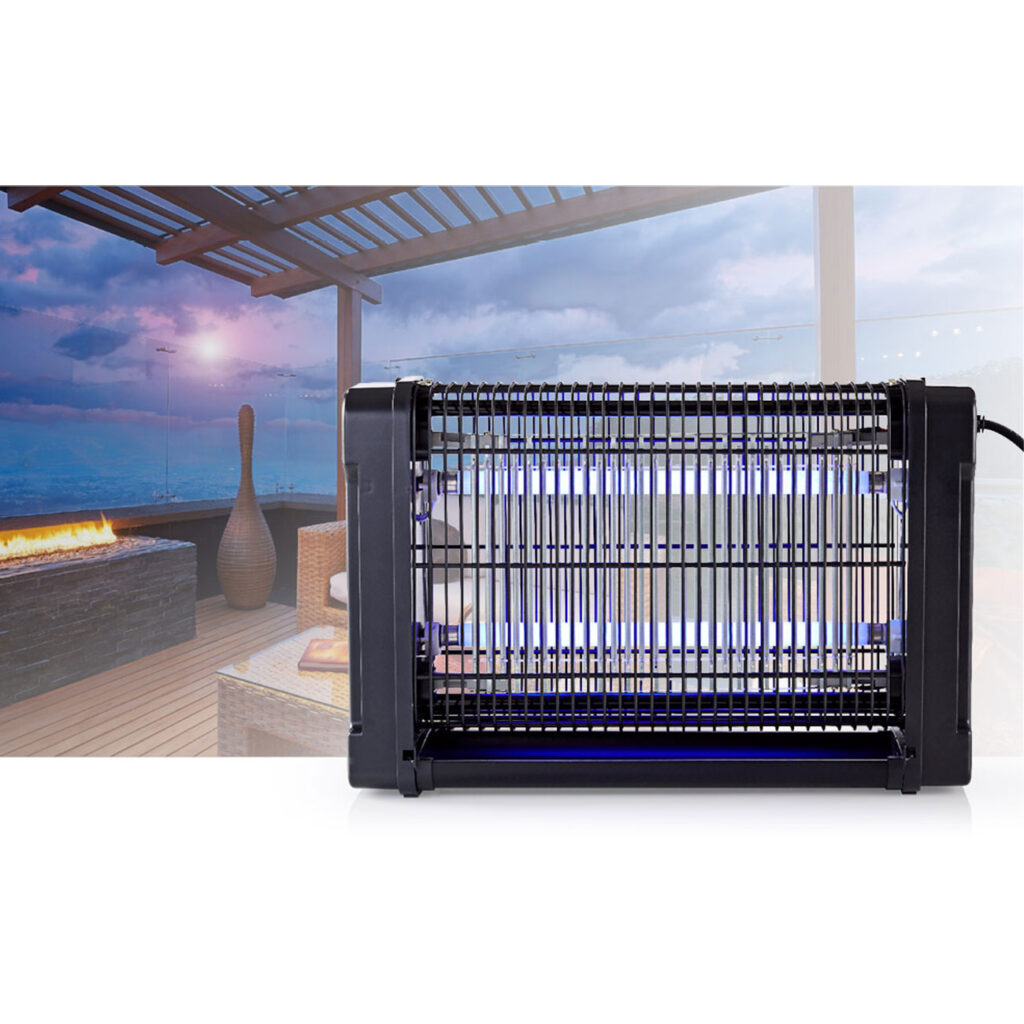 UV-Insektenvernichter, 2 UV-Röhren, 16 Watt, IP20