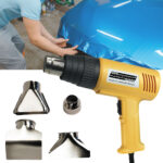 Heissluftpistole mit 4 Vorsatzdüsen, 2000 Watt