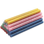 20 Niedrigtemperatur-Klebesticks, glitzer