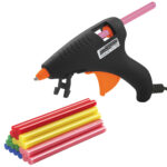Niedrigtemperatur-Heissklebepistole + 20 bunte Sticks Ø 7mm