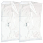 Vakuum-Taschen zur Kompression mit dem Staubsauger, 2er-Set, je 50 x 60 cm