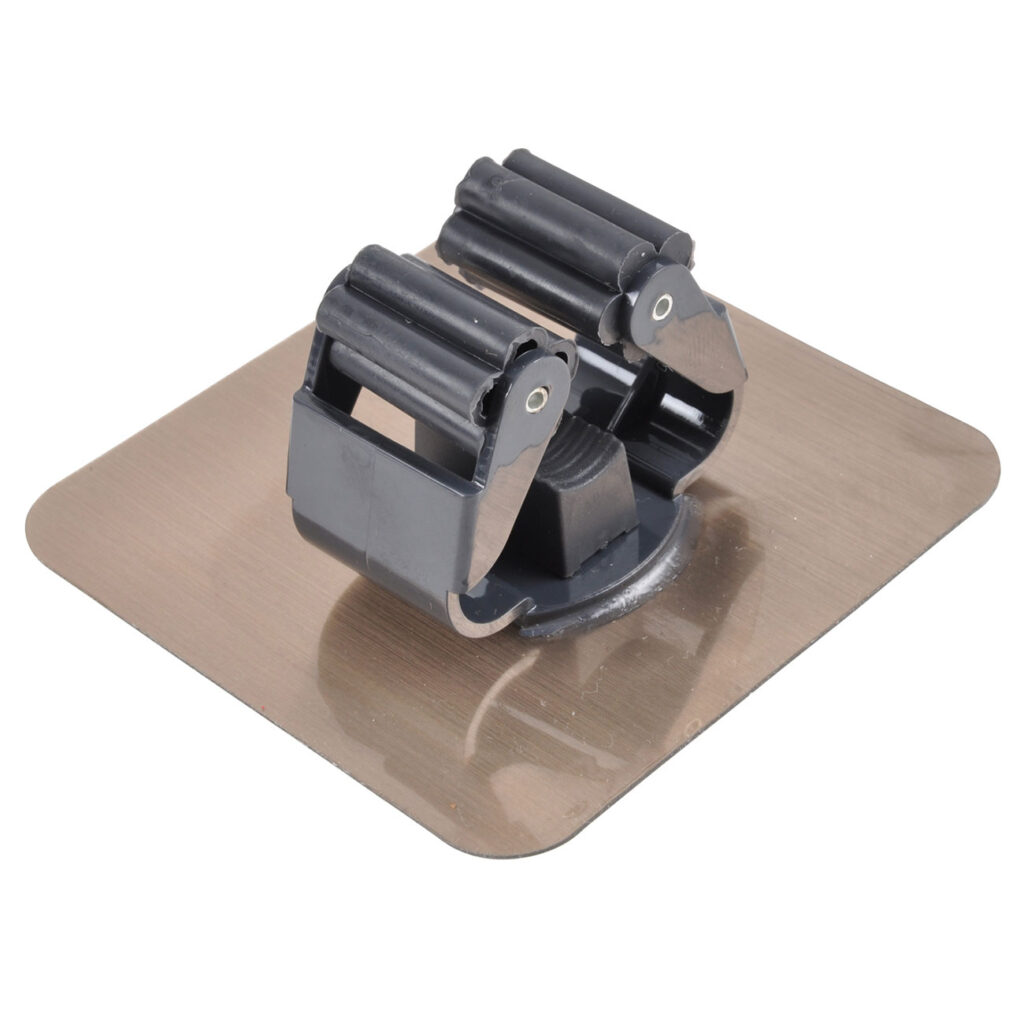 Aufhängung für Besen mit Klebebefestigung