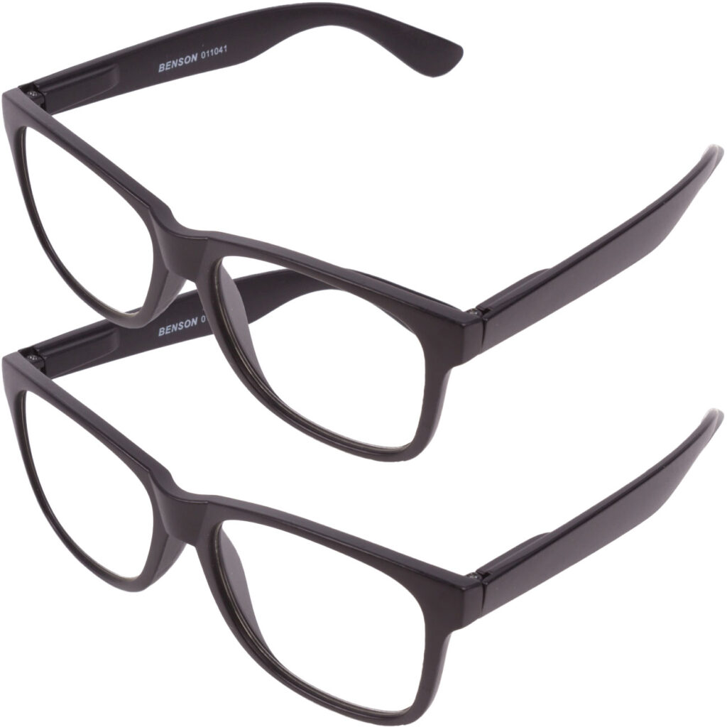 2er-Set Lesebrille, +1.50 dpt, schwarz