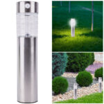 Solar-Gartenlampe mit Bewegungssensor, 28cm x Ø 6.2 cm Solar-Gartenlampe mit Bewegungssensor, 28cm x Ø 6.2 cm