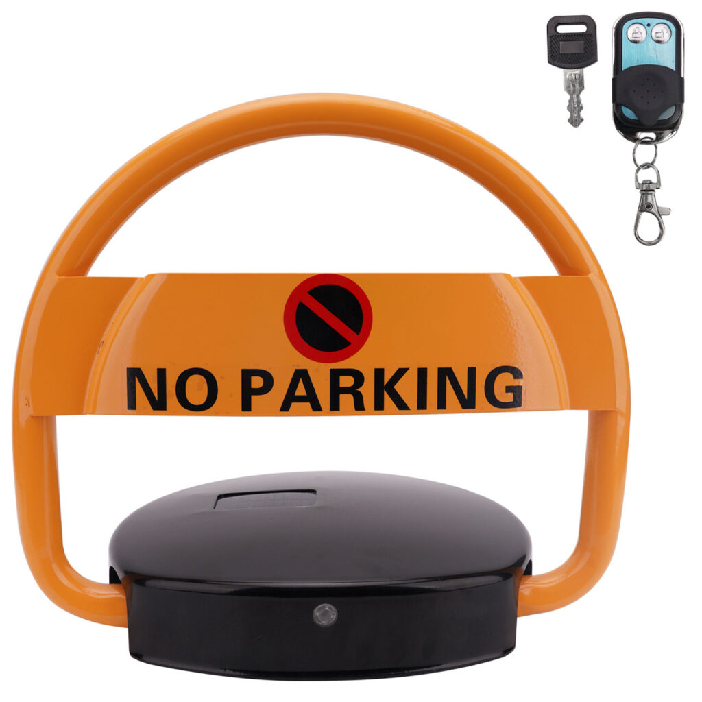 Parkplatz-Sperre, solarbetrieben, mit Fernbedienung