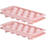 2er-Set Eiswürfelform für 14 Eiskugeln, Ø 3 cm