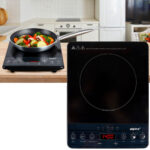 Induktions-Kochplatte, einzeln, 22 cm, Touchpad, 2000 Watt Induktions-Kochplatte, einzeln, 22 cm, Touchpad, 2000 Watt