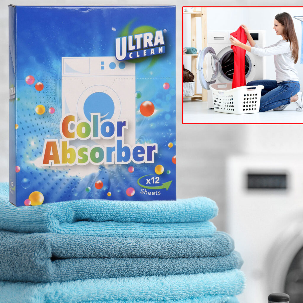 Farbfangtücher als Verfärbungsschutz in der Waschmaschine, 12 Stk.