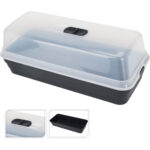 Anzuchtschale mit Lüftungsschieber, 53 x 23 x 20 cm Anzuchtschale mit Lüftungsschieber, 53 x 23 x 20 cm