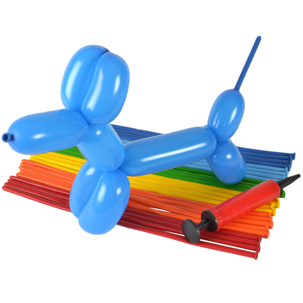 Ballon-Modellier-Set, 30 Stück + Handpumpe Ballon-Modellier-Set, 30 Stück + Handpumpe