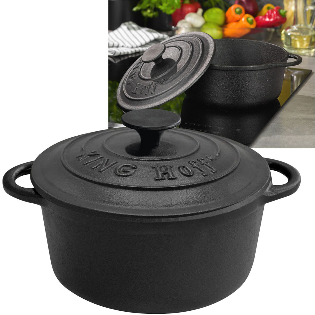 Gusseiserner Topf, Ø 21 cm, 2,4L