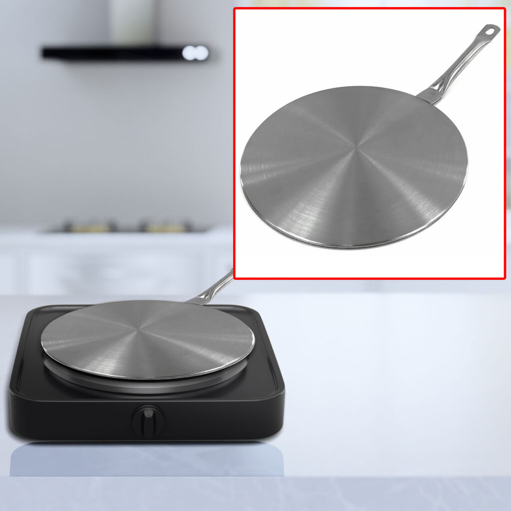 Adapterplatte für Induktionskochfelder, universal, Ø 19 cm