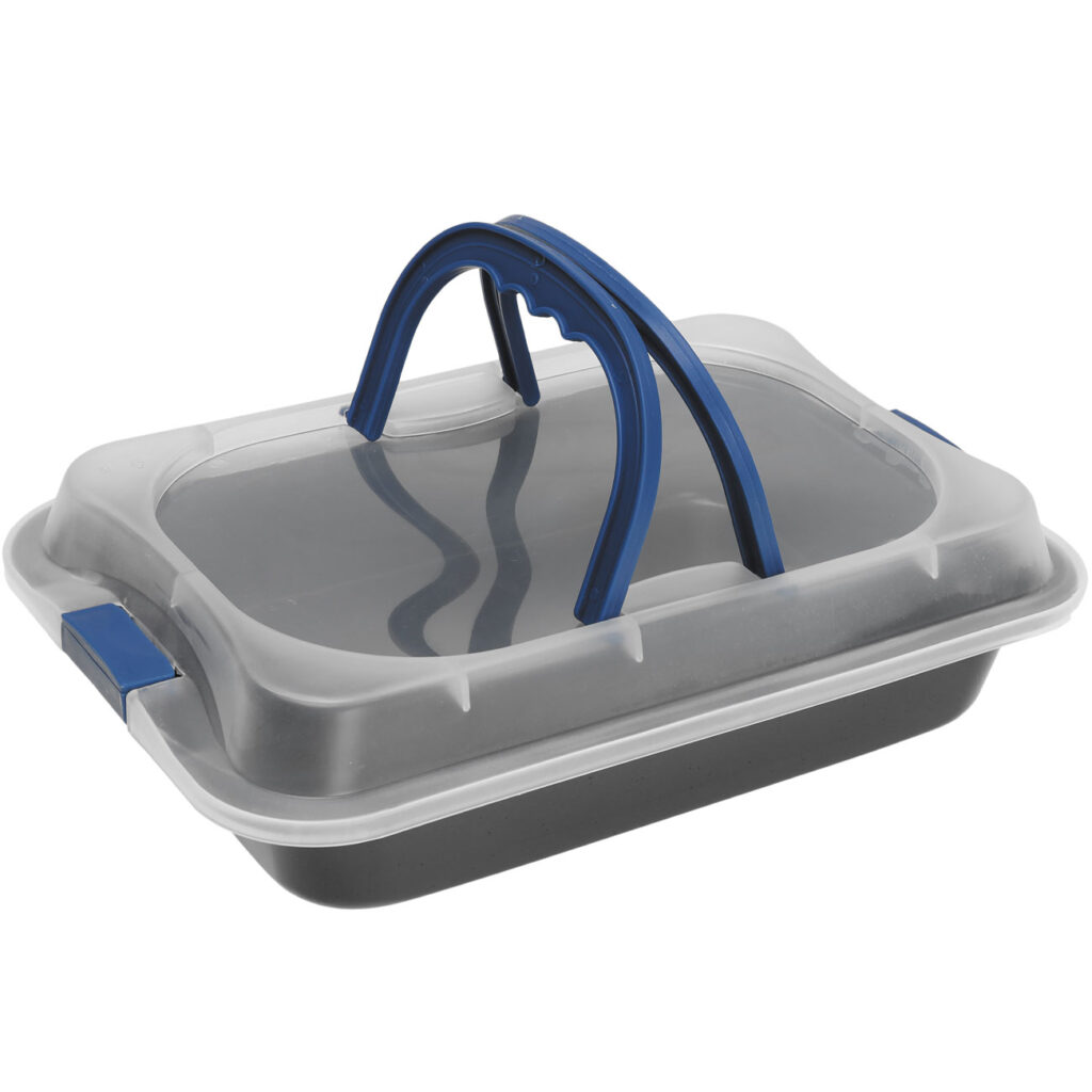 Backform mit Transportdeckel, Backblech Backform mit Transportdeckel, Backblech