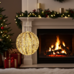 Weihnachtskugel mit 960 warmweissen Micro-LEDs, Goldfarben, Ø 50 cm Weihnachtskugel mit 960 warmweissen Micro-LEDs, Goldfarben, Ø 50 cm