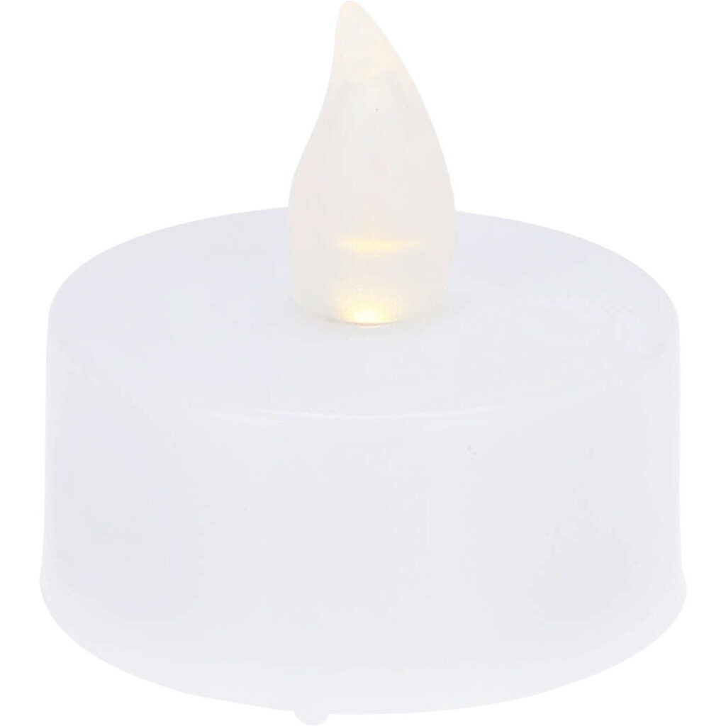 15er-Set LED-Teelichter, Weiss