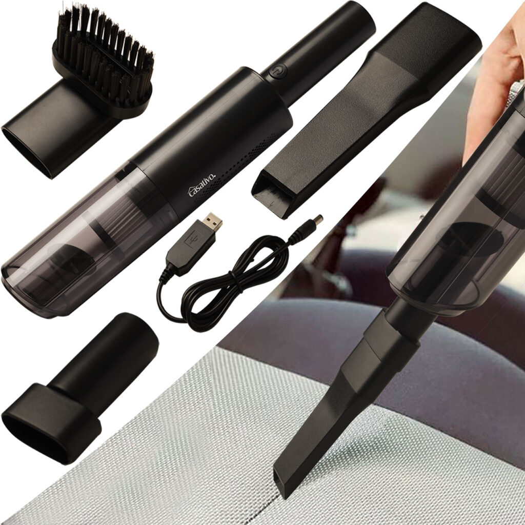 Profi Akku-Handstaubsauger mit HEPA-Filter, beutellos, 6 kPa, 120 W, USB