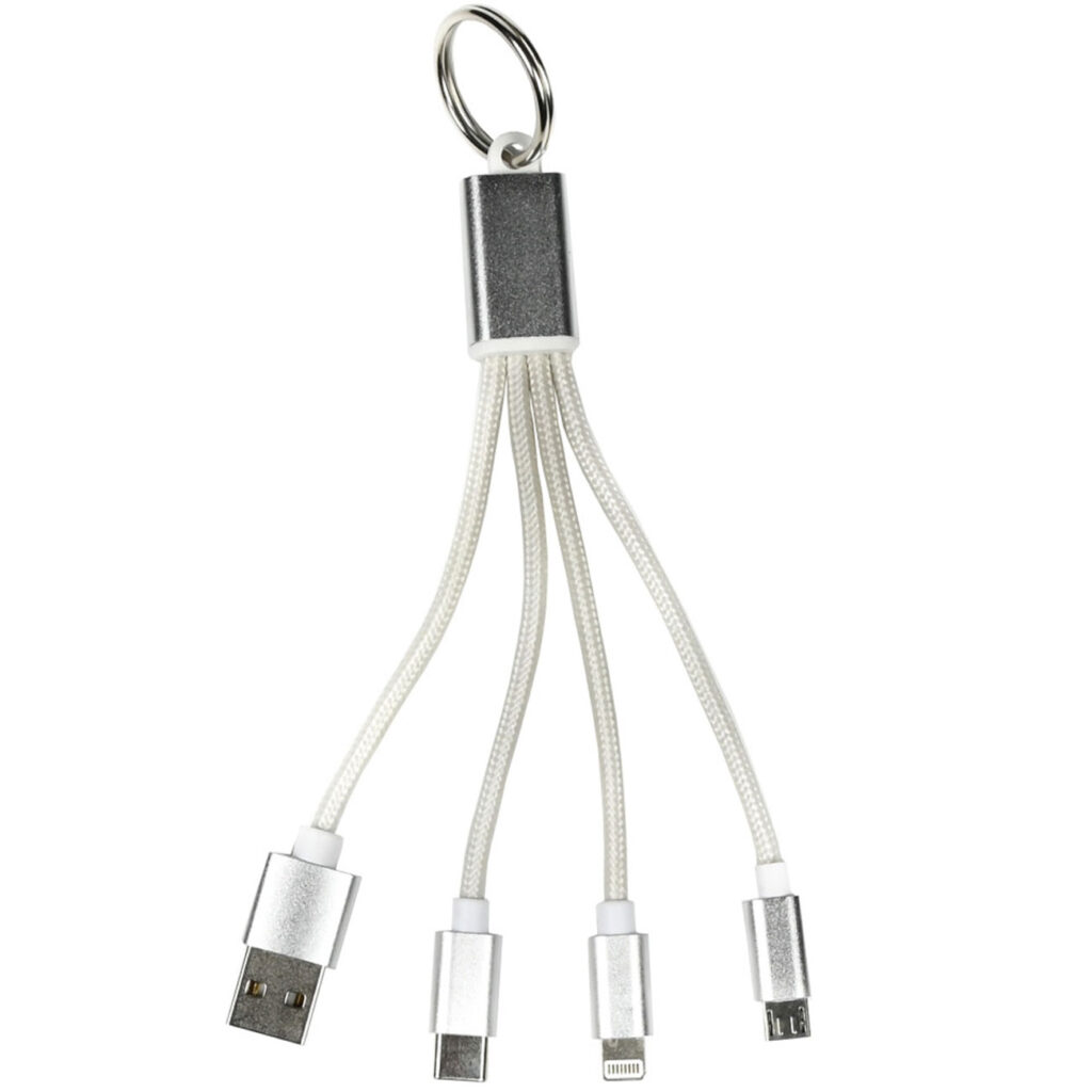 Multi-USB-Ladekabel Schlüsselanhänger