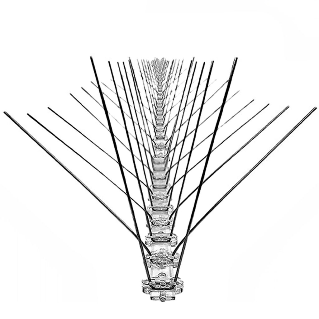 Spikes zur Taubenabwehr, mit Edelstahl-Spitzen, 2,5 m