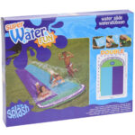 Wasserrutsche, aufblasbar, mit Fontänen, 480 x 145 cm