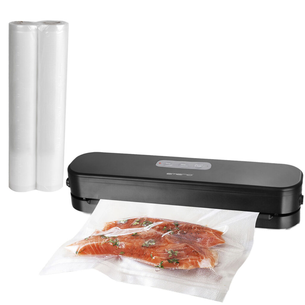 Vakuumiergerät, 95W & 2 Folienrollen, 28 cm