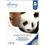 Selbstklebendes A4 Fotopapier für Tintenstrahldrucker, 115/m², hochglanz, 50 Stück