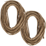 2er-Set Juteseil zum Basteln und Befestigen, feste Deko Schnur 8 m Länge 2er-Set Juteseil zum Basteln und Befestigen, feste Deko Schnur 8 m Länge
