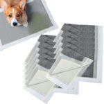 Trainingsunterlagen für Hunde, 60 Stk, mit Aktivkohle, auslaufsicher, je 60 x 60 cm