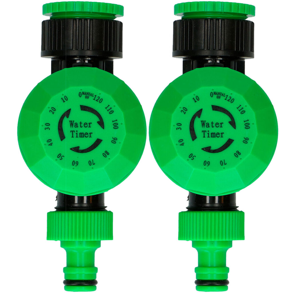 2er-Set Mechanische Bewässerungs-Uhr, 5-120 min