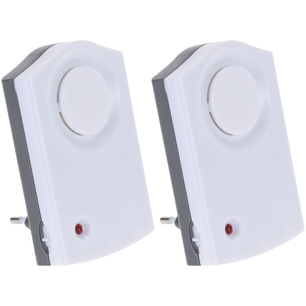 2er-Set Elektrischer Nagetiervertreiber, Ultraschall, Frequenz 18 – 40,5 kHz