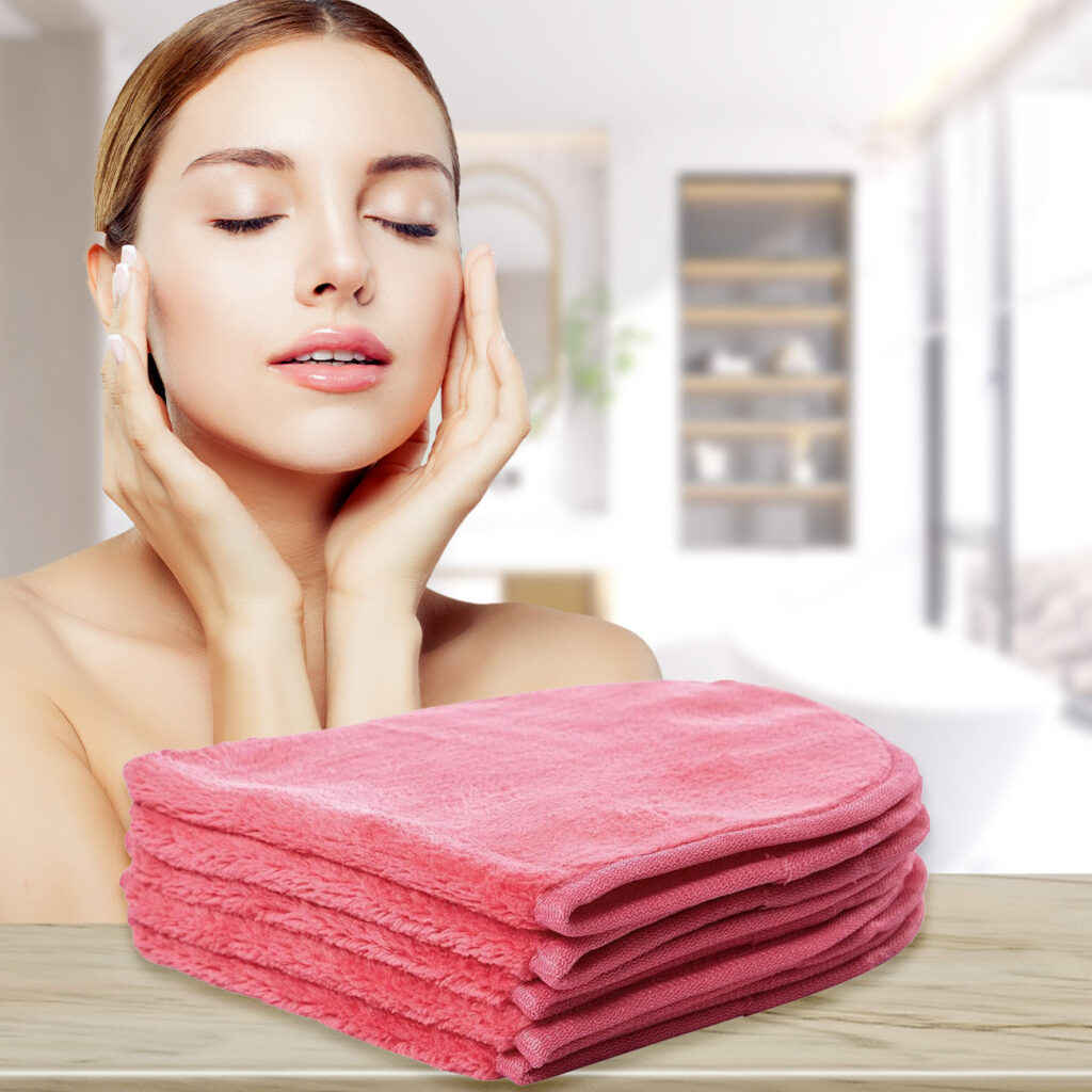 Kosmetiktücher, 5er-Set, oval, waschbar, OKEO-TEX Standard® 100