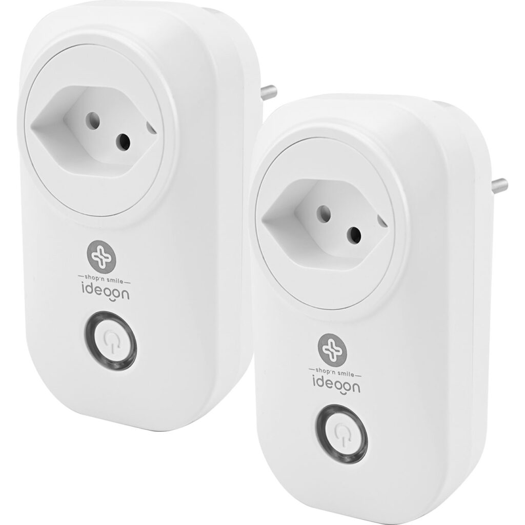 2er-Set WLAN-Steckdose SmartHome, WiFi-Funkschalter, mit Strommessung