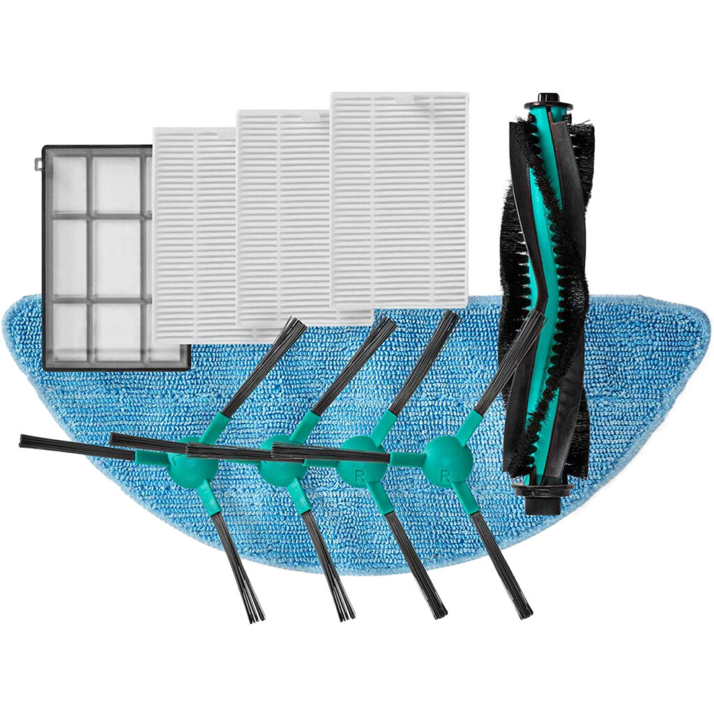 Ersatzteile Saugroboter (CH3133), Filter, Wischeinheit, Seiten- und Rollenbürste