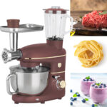Küchenmaschine inkl. Fleischwolf, Smoothiebehälter & 3 Pasta-Aufsätze, 1500W, bordeaux Küchenmaschine inkl. Fleischwolf, Smoothiebehälter & 3 Pasta-Aufsätze, 1500W, bordeaux