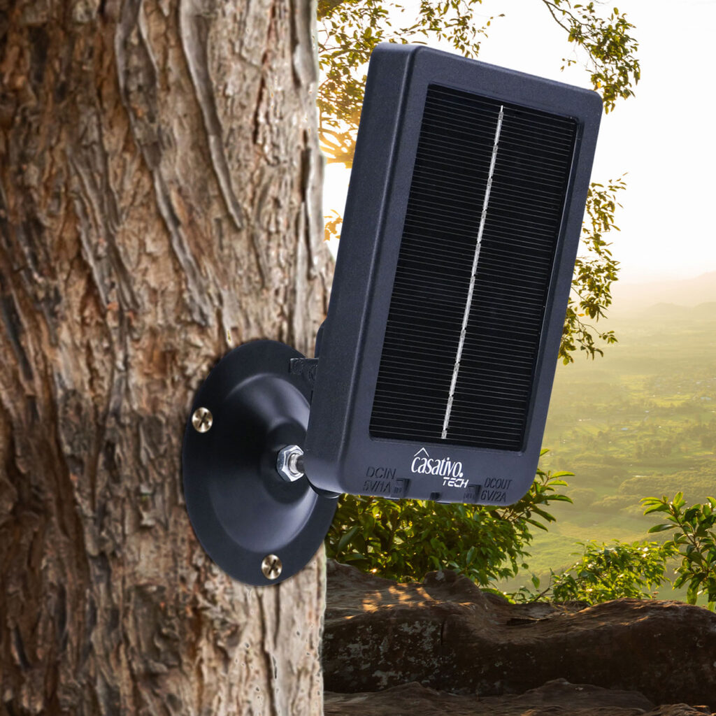Akku Solarpanel für Wildkamera, IP65, 3000 mAh Akku Solarpanel für Wildkamera, IP65, 3000 mAh