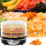 Dörrautomat mit 5 Ebenen, 350W, 35 – 68°C & Timer-Funktion