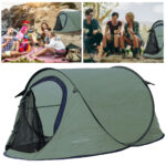 Automatik-Kuppelzelt für 1-2 Personen, 220 x 120 x 95 cm, grün Automatik-Kuppelzelt für 1-2 Personen, 220 x 120 x 95 cm, grün