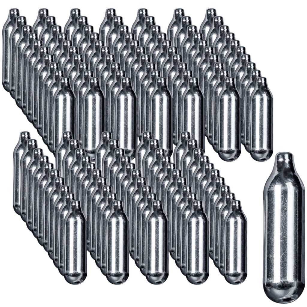 Sahnekapseln für gängige Sahnespender, 120 Stück, 8 g Gas pro Kapsel