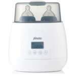 Digitaler Flaschenwärmer, für 2 Fläschchen, zum Erwärmen, Sterilisieren, Auftauen