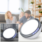 Tageslichtlampe, 10.000 Lux, 4 Einstellungsstufen, Lichttherapielampe