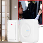 Funk-Türklingel, kinetisch, biis zu 50 m, IP44, 36 Melodien