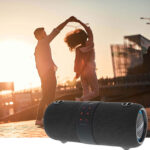 Bluetooth Lautsprecher mit LED-Beleuchtung, stossfest & wasserdicht (IPX6), 40 W