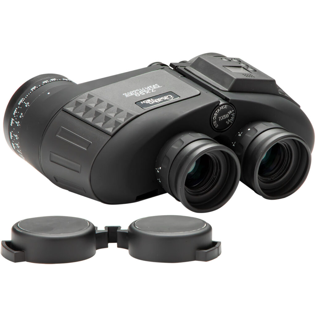 Premium Marine-Fernglas mit OLED-Display, wasserdicht, 7 x 50